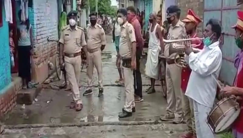 Unique way to surrender miscreants in Bihar, police reached home with band instruments ASA