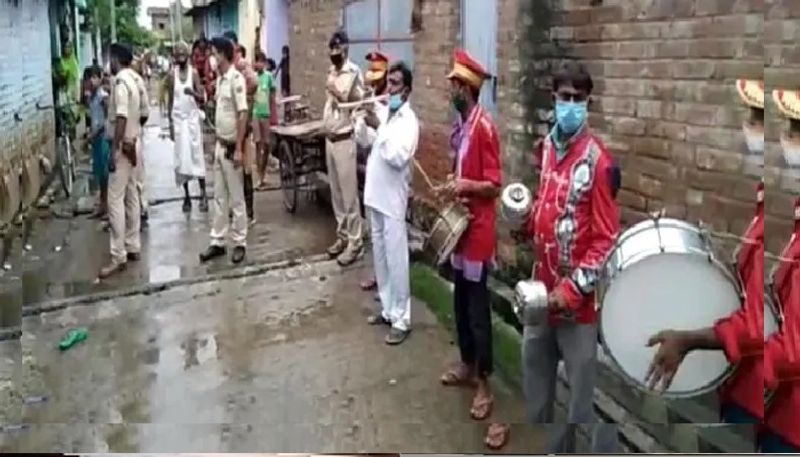Unique way to surrender miscreants in Bihar, police reached home with band instruments ASA