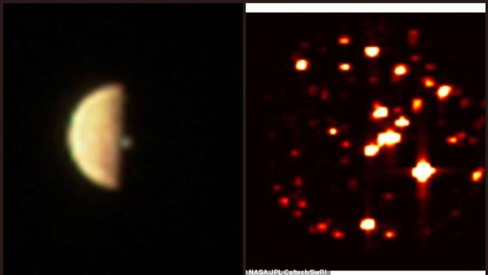 The violent volcanic eruptions of Io: NASA's Juno spacecraft spots gigantic plumes on Jupiter's moon The violent volcanic eruptions of Io: NASA's Juno spacecraft spots gigantic plumes on Jupiter's moon