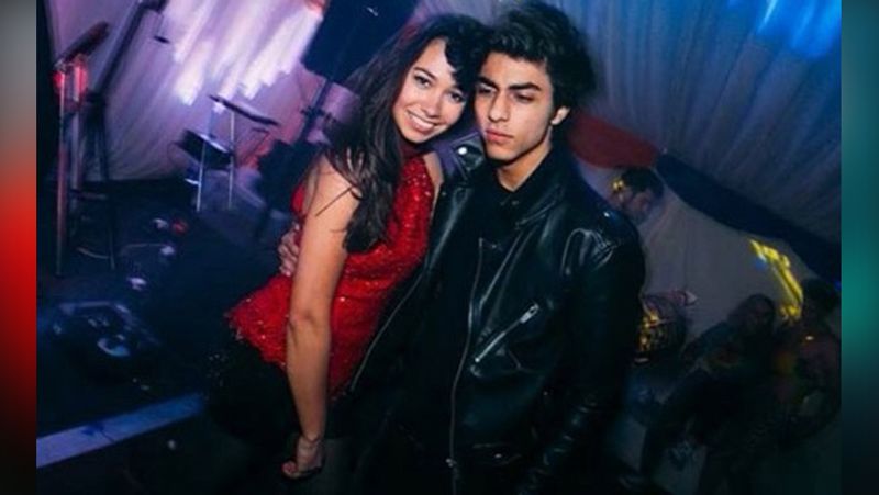 Shahrukh Khan son Aryan Khan cozy with mystery girl photos viral on social media KPJ