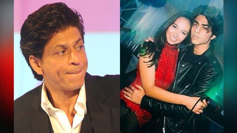Shahrukh Khan son Aryan Khan cozy with mystery girl photos viral on social media KPJ