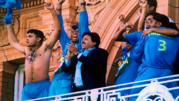 on this day 18 years ago india beat england in natwest series final and ganguly remove t shirt on this day 18 years ago india beat england in natwest series final and ganguly remove t shirt