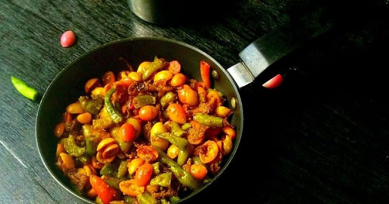 karonde mirchi fry recipe in hindi women can use all time cranberry mirchi fry recipe kpt