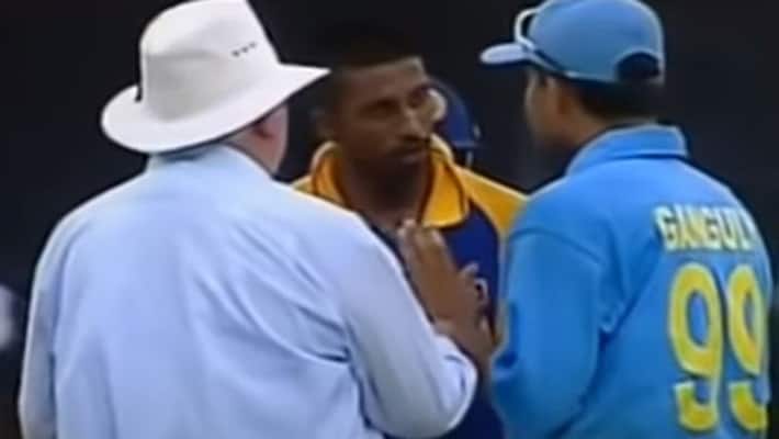 Kumar Sangakkara says Sourav Ganguly Came To Our Dressing Room After Russel Arnold Confrontation Kumar Sangakkara says Sourav Ganguly Came To Our Dressing Room After Russel Arnold Confrontation