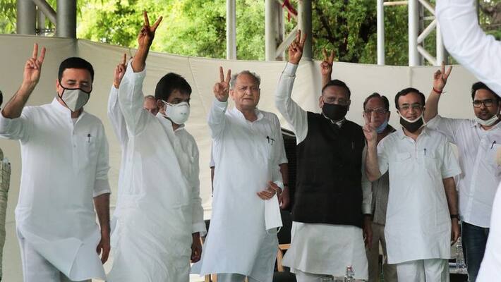 rajasthan crisis ashok gehlot clash with governor says under centre pressure bsm rajasthan crisis ashok gehlot clash with governor says under centre pressure bsm
