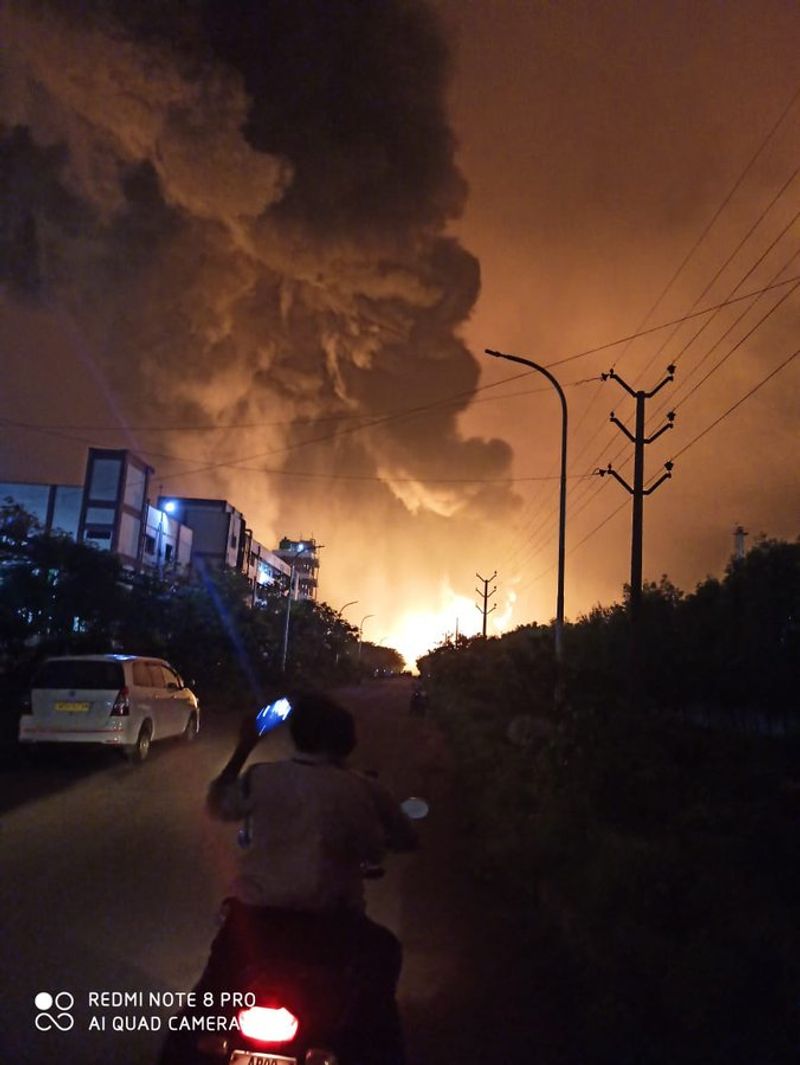 Another big explosion in visakhapatnam