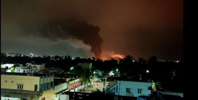 Another big explosion in visakhapatnam