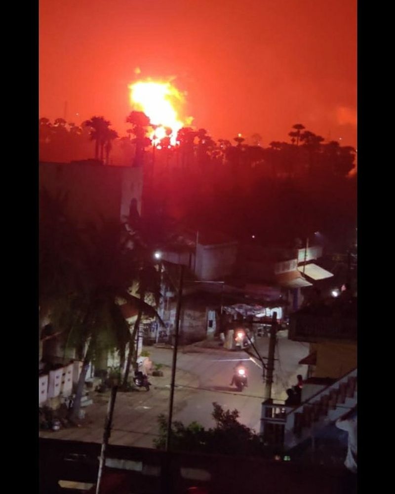 Another big explosion in visakhapatnam