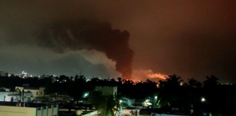 Another big explosion in visakhapatnam
