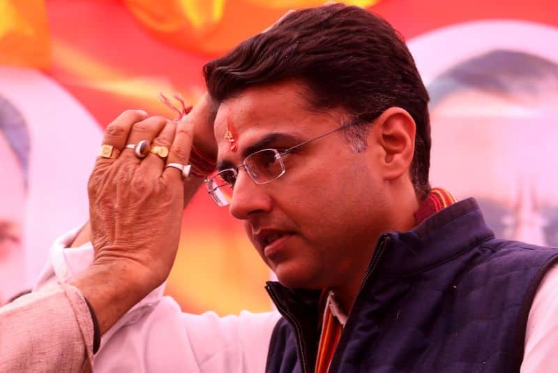 Congress party thrown Sachin pilot from the Rajasthan cabinet