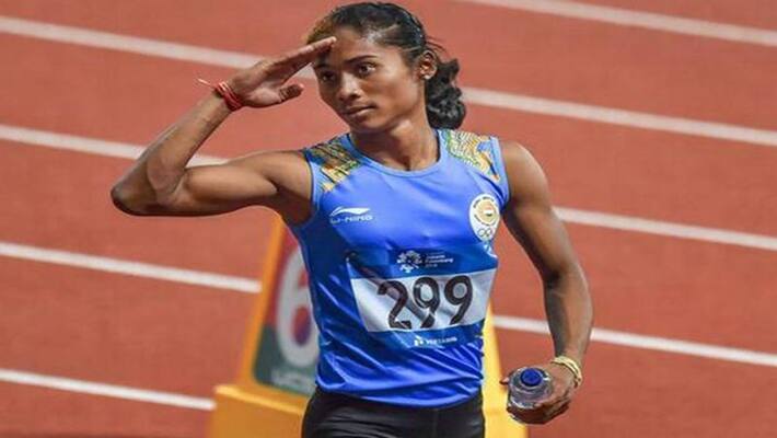 Hima Das is not worried despite not being able to qualify for the Olympics kpl Hima Das is not worried despite not being able to qualify for the Olympics kpl
