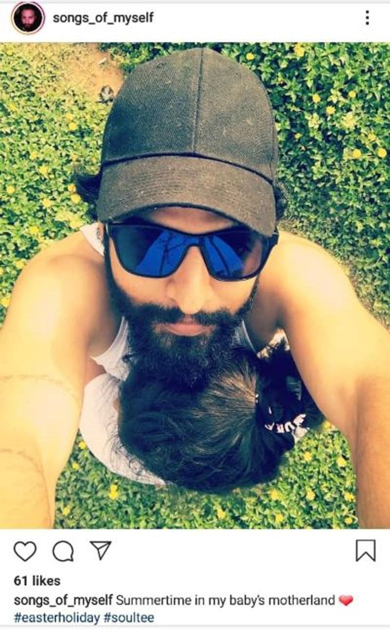 Actress Amala Paul 3rd time fall in love his instagram photos going viral