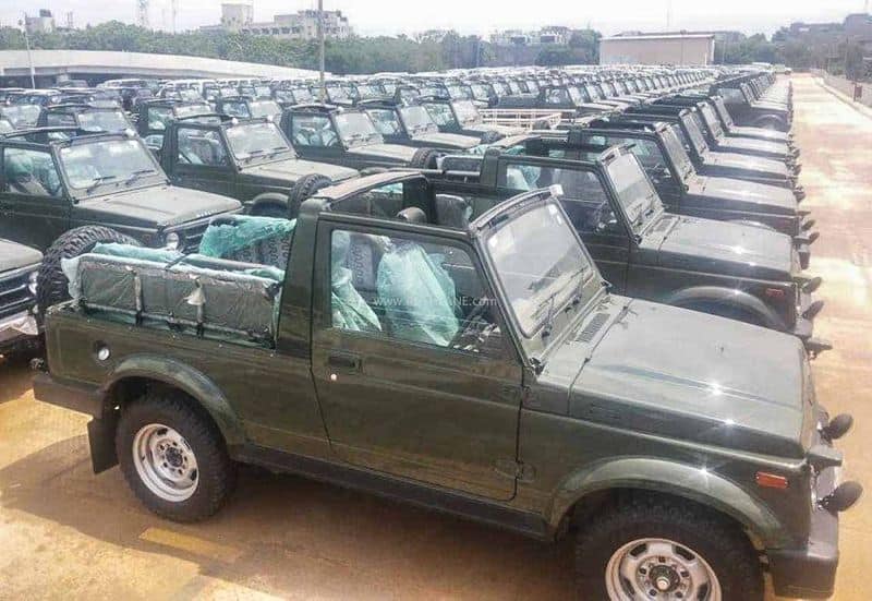 718 units of BS4 Maruti Gypsy delivered to Indian Army