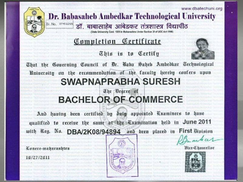 Is the certificate lost in the rainwater ..? A team of 20 people formed by Bhaskar Krishnamurthy is ready to help ..!