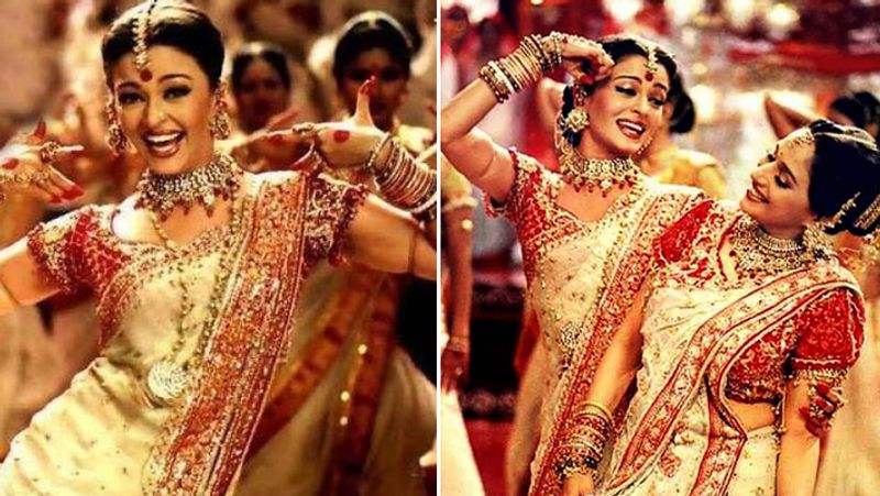 She danced non-stop and did her best, and when she had completed her dance moves, the crew members came to know about her bleeding ears. On the other hand, Madhuri was pregnant during the shooting of the song.