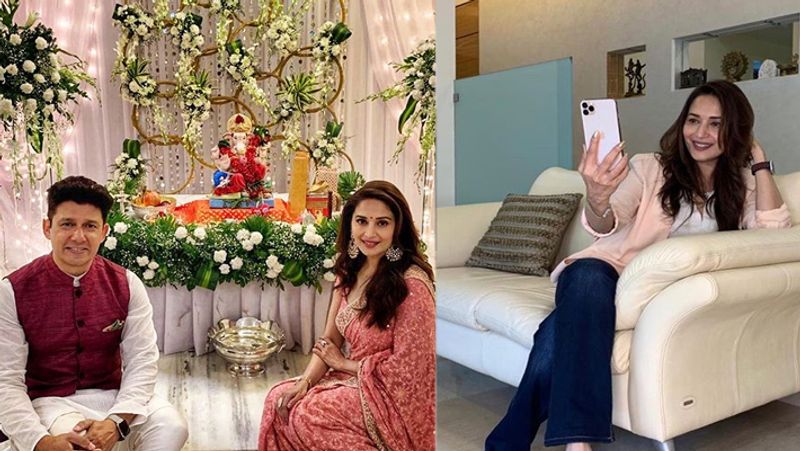 madhuri dixit beautiful luxurious house inside photos of celebrity house KPJ