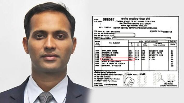 cbse 10th result 2020 ias nitin sangwan got only 24 marks in chemistry marksheet viral kpt cbse 10th result 2020 ias nitin sangwan got only 24 marks in chemistry marksheet viral kpt