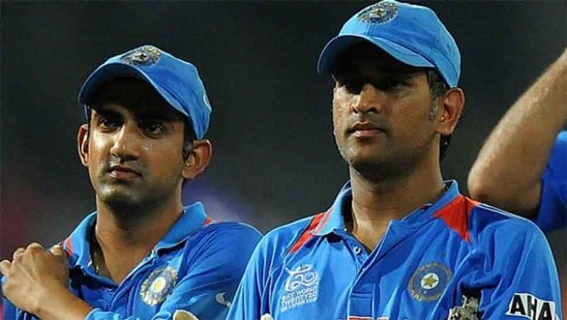 if Dhoni is fit and enjoying the game he can play for India again Gautam Gambhir
