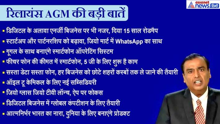 RIL 43rd AGM Here are big things to know Mukesh Ambani Anant Ambani live Updates RIL 43rd AGM Here are big things to know Mukesh Ambani Anant Ambani live Updates