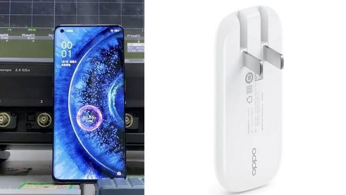 Oppo smart phone brand Unveiled 125W Flash Charge Fast Charging charger Oppo smart phone brand Unveiled 125W Flash Charge Fast Charging charger