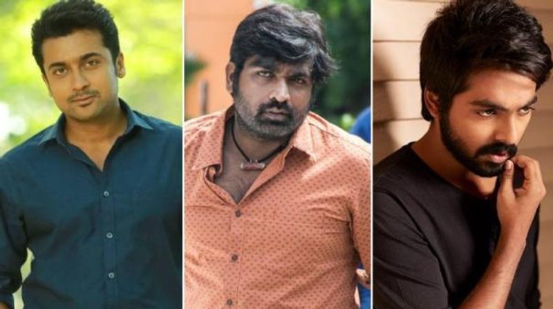 சூர்யா, சித்தார்த், விஜய் சேதுபதி, ஜி.வி.பிரகாஷ் உள்ளிட்டோர் நடிக்க உள்ளனர். 