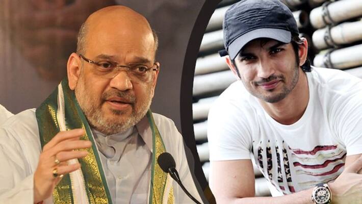 Amit shah send latter to CBI for ssr death investigation BJC Amit shah send latter to CBI for ssr death investigation BJC