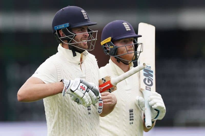 england declared for 469 runs in first innings of second test against west indies