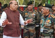 Defense Minister Rajnath Singh arrives amidst dispute with China on border