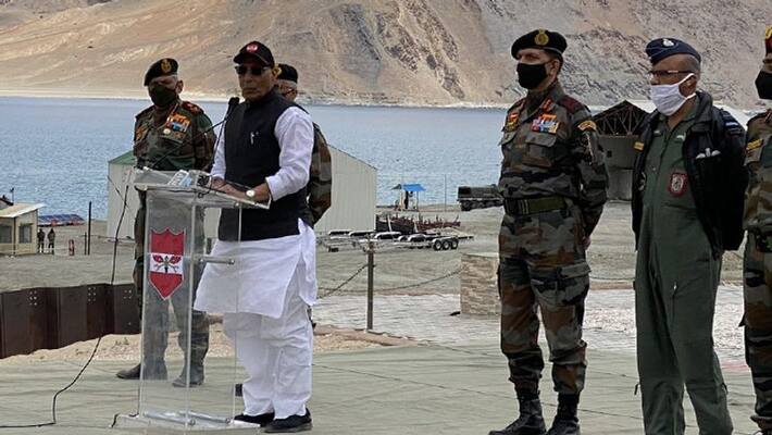 Defence Minister Rajnath Singh two day visit Ladakh and Jammu Kashmir KPP Defence Minister Rajnath Singh two day visit Ladakh and Jammu Kashmir KPP