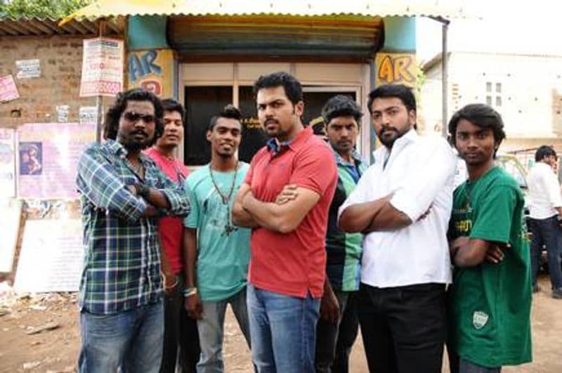 26 செப்டம்பர் 2014இல் வெளியான மெட்ராஸ் பா ரஞ்சித் இயக்கத்தில் வெளியாகி சூர்யா கலையரசனுக்கு பெரு வாங்கி குடுத்த படம் ஒரு செவுருதான் கதையாக இருந்தது அதை வைத்து அரசியல் பண்ணும் அரசியல் கட்சிகள் பற்றிய கதை 