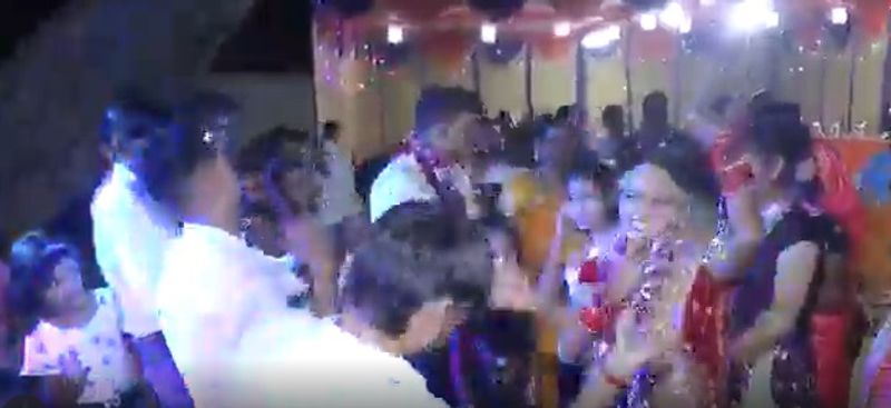 Rumors arose that Amar Dubey forcibly married the daughter but the bride tremendous dance came to the fore kpl