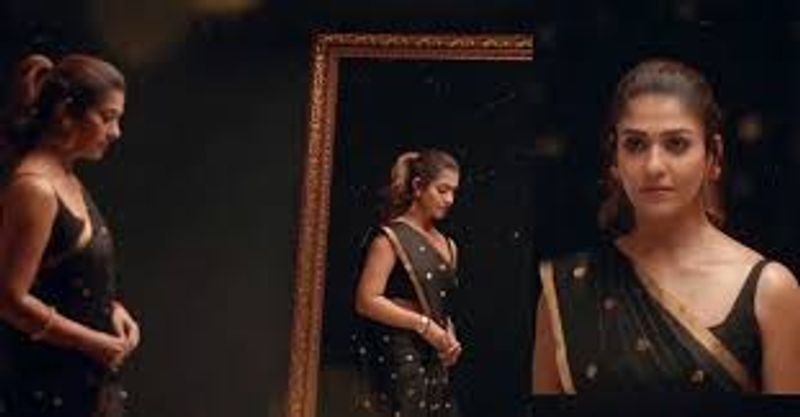 Nayanthara Homely Look Saree With Jasmine Photo going viral