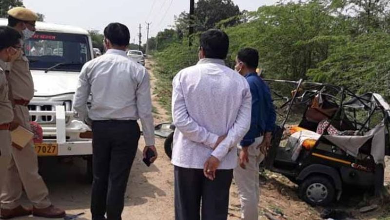 rajasthan news six people killed in road accident in sirohi kpr