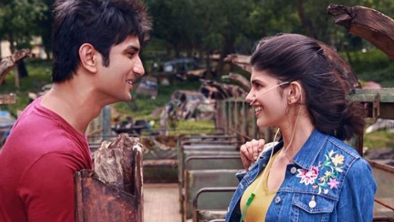 Sanjana Sanghi Reveals that she was stressed before dil bechara Shooting with sushant singh Rajput due to director KPY