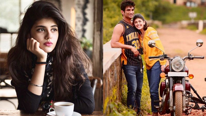 Sanjana Sanghi Reveals that she was stressed before dil bechara Shooting with sushant singh Rajput due to director KPY