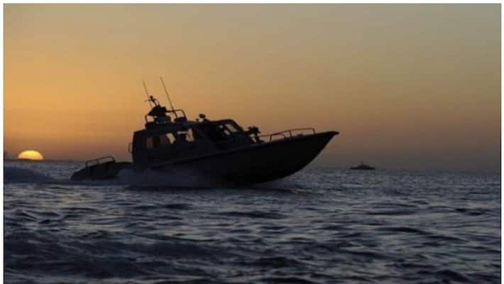 Coast guard rescues 12 crew members of sinking cargo vessel-snj Coast guard rescues 12 crew members of sinking cargo vessel-snj