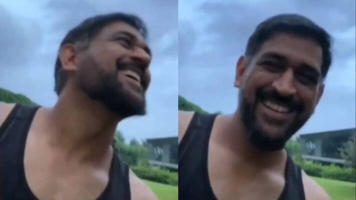 chennai super kings shares dhoni new getup video chennai super kings shares dhoni new getup video