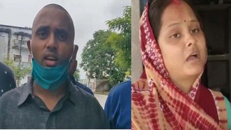 wife of the deceased gangster amar dubey will not be released from jail police said he was aware of the incident but lied kpl