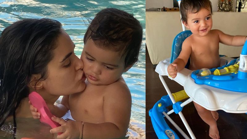 Arjun Rampal And girlfriend gabriella demetriades Shared first time their Son Arik rampal Photos on his Birthday See pics KPY