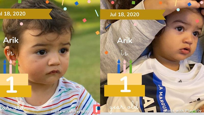 Arjun Rampal And girlfriend gabriella demetriades Shared first time their Son Arik rampal Photos on his Birthday See pics KPY