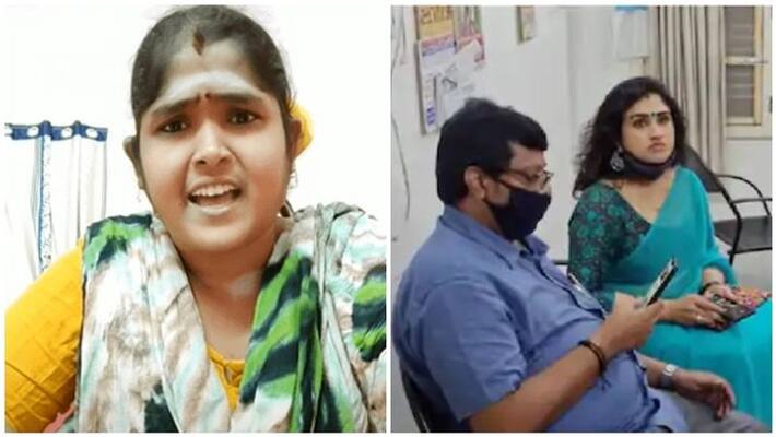 surya devi give the shock for vanitha police station issue surya devi give the shock for vanitha police station issue