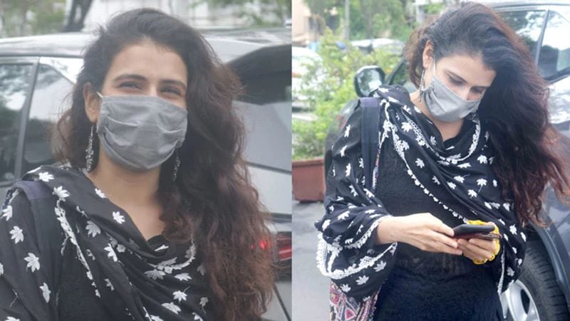 62 year old Neetu Singh spots outside clinic Ekta Kapoor arrives at temple KPJ