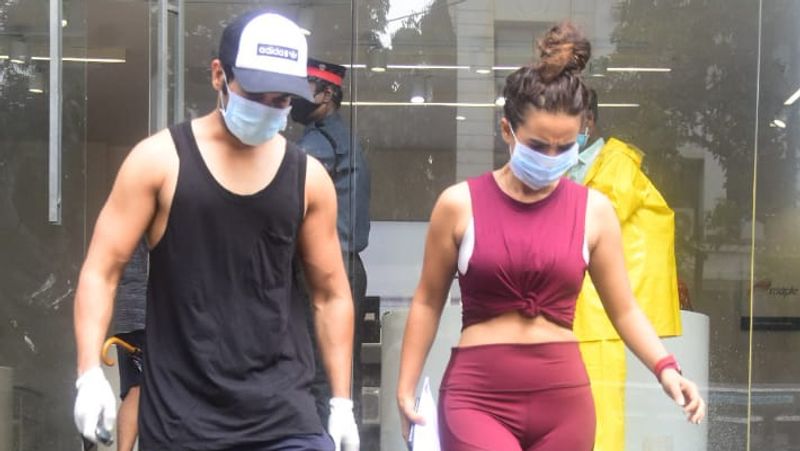 62 year old Neetu Singh spots outside clinic Ekta Kapoor arrives at temple KPJ