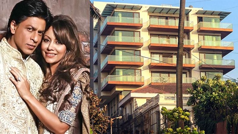 Shahrukh khan covered home mannat with plastic cover due to this reason BRd