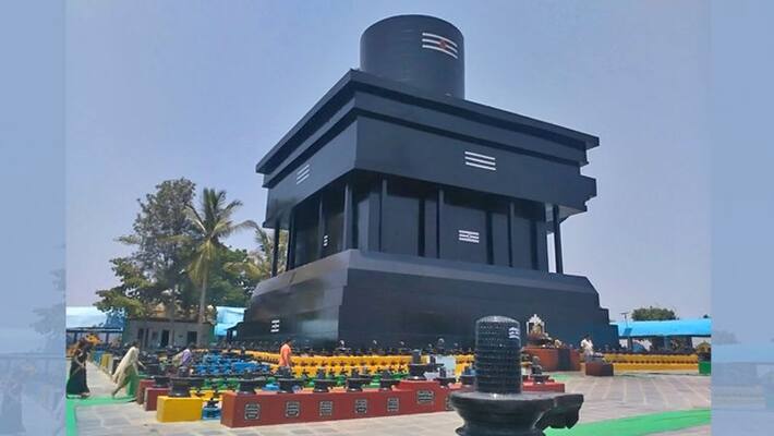 This temple in Karnataka has the largest shivlinga of Asia KPI This temple in Karnataka has the largest shivlinga of Asia KPI