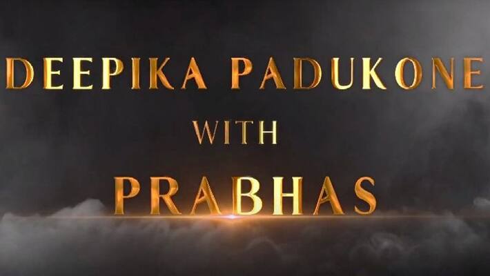 Prabhas and Deepika Padukone teamed for the first time Prabhas and Deepika Padukone teamed for the first time