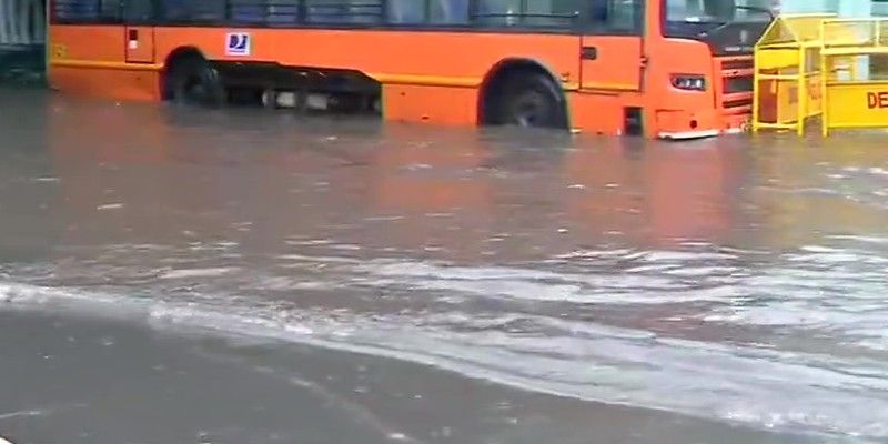 Delhi received heavy rainfall showers to continue till Tuesday bsm