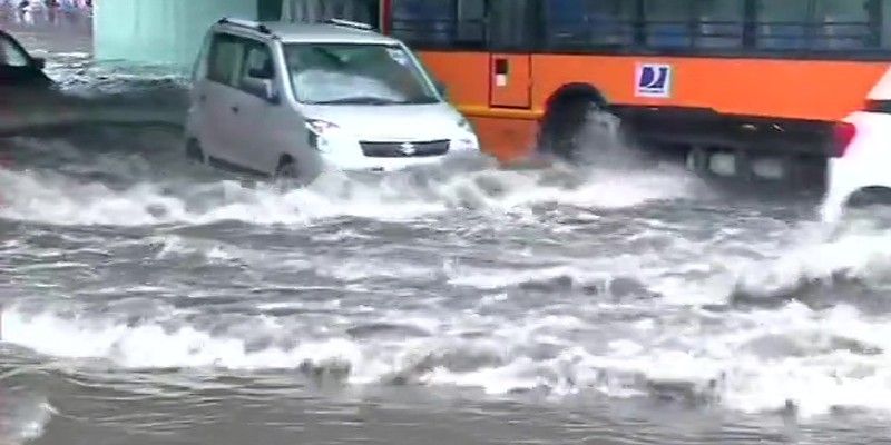 Delhi received heavy rainfall showers to continue till Tuesday bsm