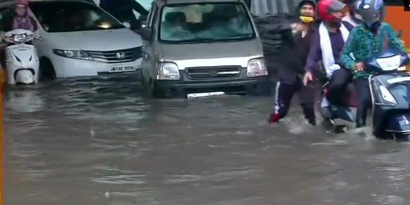 Delhi received heavy rainfall showers to continue till Tuesday bsm