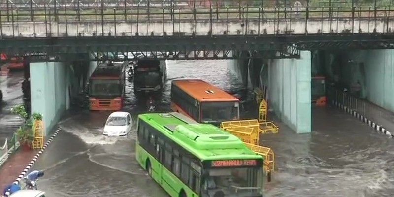 Delhi received heavy rainfall showers to continue till Tuesday bsm